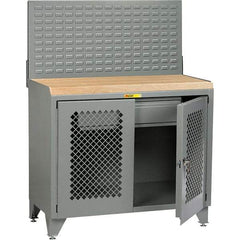 Little Giant - Stationary Workstations Type: Security Workstation Width (Inch): 48 - USA Tool & Supply