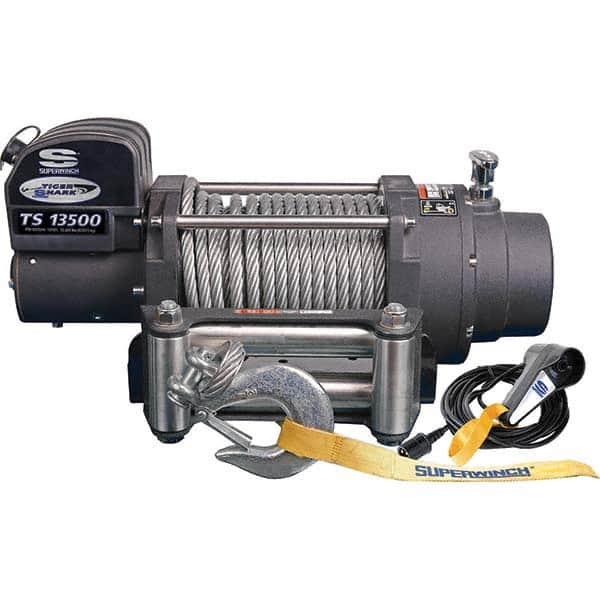 Superwinch - Automotive Winches Type: Super-Duty Recovery Winch Pull Capacity (Lb.): 13,500 (Pounds) - USA Tool & Supply