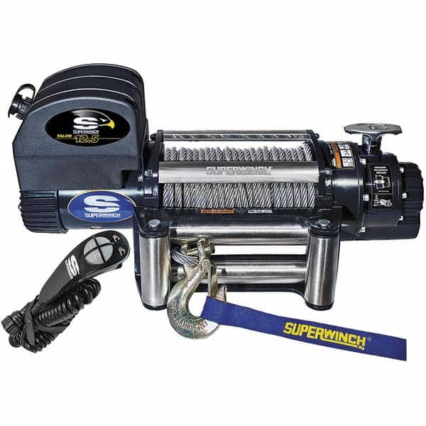 Superwinch - Automotive Winches Type: Heavy-Duty Recovery Winch Pull Capacity (Lb.): 12,500 (Pounds) - USA Tool & Supply