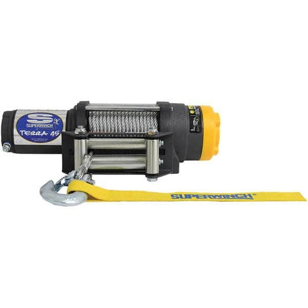 Superwinch - Automotive Winches Type: DC Electric Winch Pull Capacity (Lb.): 4,500 (Pounds) - USA Tool & Supply