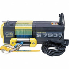 Superwinch - Automotive Winches Type: DC Electric Winch Pull Capacity (Lb.): 7,500 (Pounds) - USA Tool & Supply