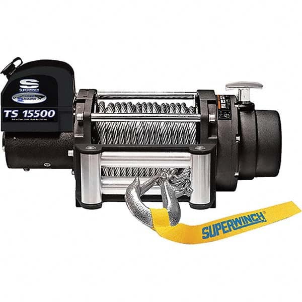 Superwinch - Automotive Winches Type: Super-Duty Recovery Winch Pull Capacity (Lb.): 15,500 (Pounds) - USA Tool & Supply