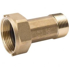 B&K Mueller - Water Meter Flanges & Couplings Type: Coupling Pipe Size: 0.5 (Inch) - USA Tool & Supply