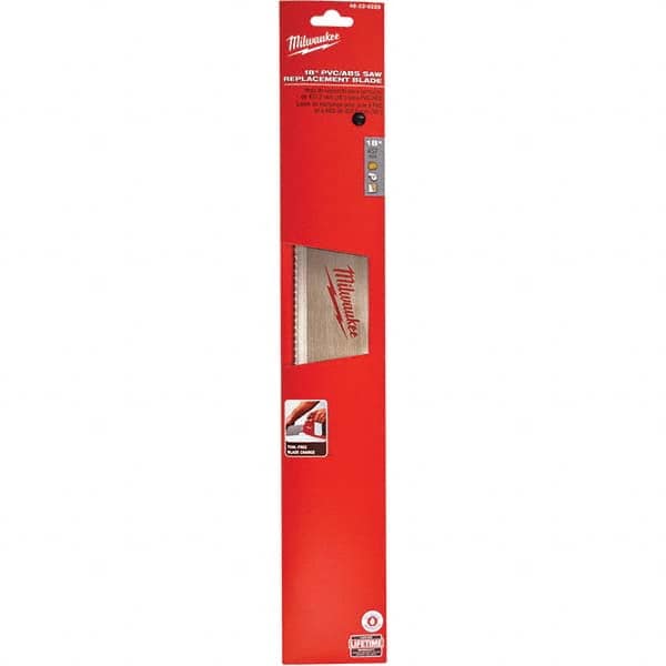 Milwaukee Tool - Hand Hacksaw Blades Blade Material: Steel Blade Length (Inch): 18 - USA Tool & Supply