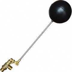 Control Devices - Float Valves Type: Mechanical Style: Angle Pattern-Single Seat - USA Tool & Supply