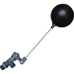 Control Devices - Float Valves Type: Mechanical Style: Angle Pattern-Single Seat - USA Tool & Supply