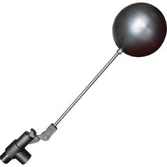 Control Devices - Float Valves Type: Mechanical Style: Angle Pattern-Single Seat - USA Tool & Supply