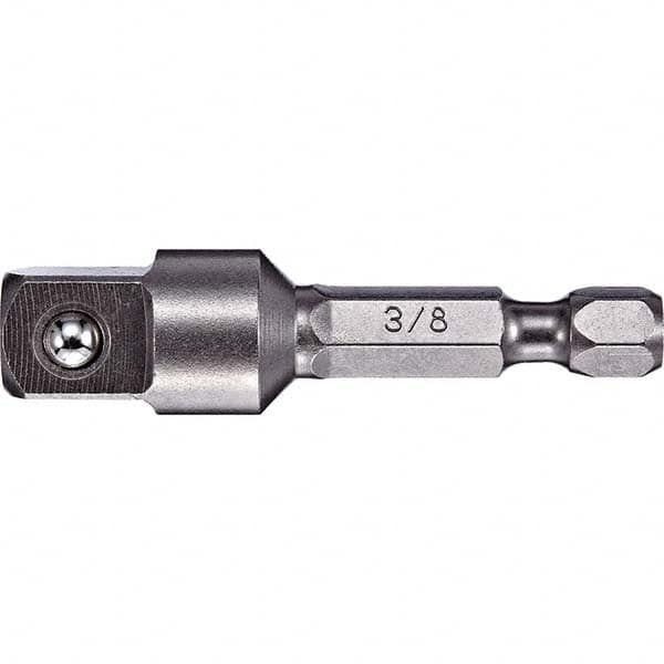 VEGA Industries - Hex Drive Handles, Holders & Extensions Type: Hex Adapter Style: Pin Lock - USA Tool & Supply