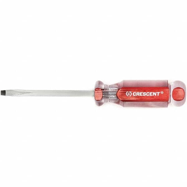 Crescent - Slotted Screwdrivers Tool Type: Screwdriver Overall Length Range: 7" - 9.9" - USA Tool & Supply