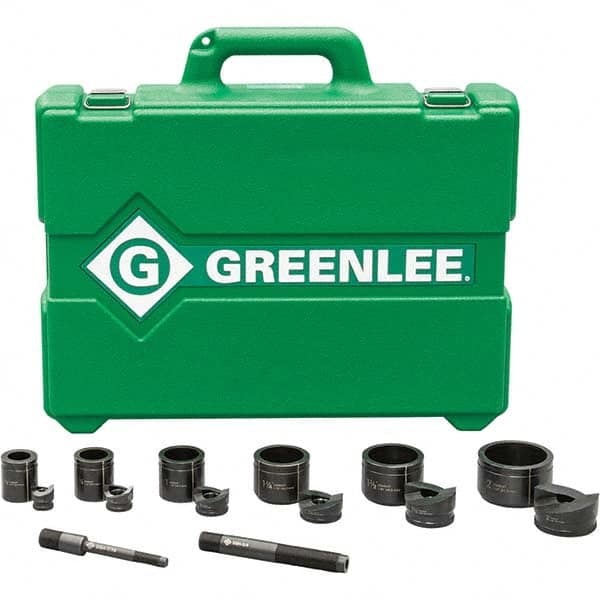 Greenlee - Punch & Driver Kits Tool Type: Knockout Set Punch Shape: Round - USA Tool & Supply