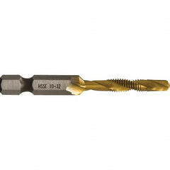 Greenlee - Combination Drill & Tap Sets Minimum Thread Size (Inch): #10-32 Maximum Thread Size (mm): M5x0.80 - USA Tool & Supply