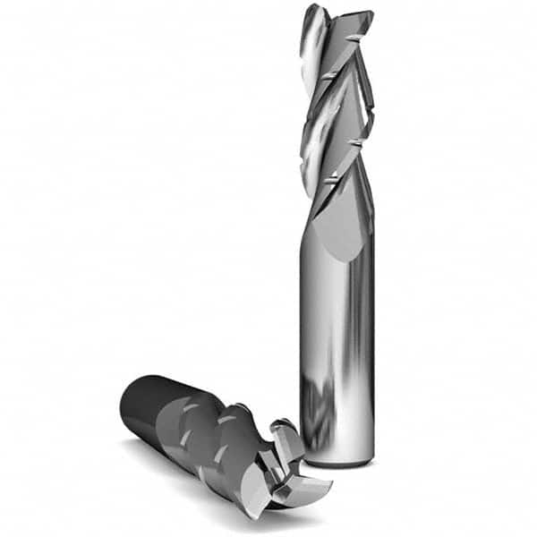 Accupro - Roughing End Mills Mill Diameter (Inch): 3/8 Number of Flutes: 3 - USA Tool & Supply