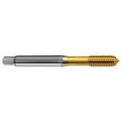 10-32 Dia. - 2BX - 4 FL - Cobalt Semi-Bott Tap-TiN FORM-C DIN 371 - USA Tool & Supply