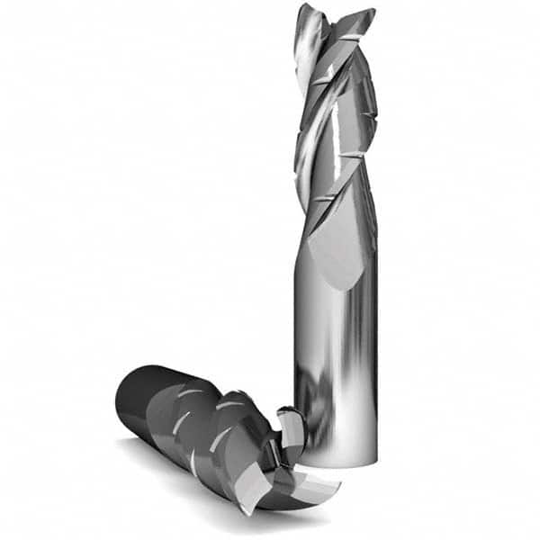 Accupro - Roughing & Finishing End Mills Mill Diameter (Decimal Inch): 0.3750 Number of Flutes: 3 - USA Tool & Supply
