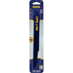 Irwin - Reciprocating Saw Blades Blade Material: Bi-Metal Blade Length (Inch): 9 - USA Tool & Supply