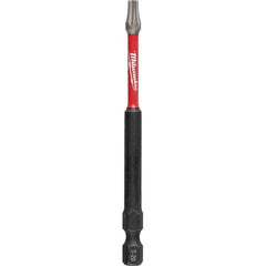 Milwaukee Tool - 1/4" Hex T20 Torx Impact Ready Bit - USA Tool & Supply