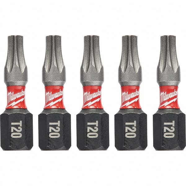 Milwaukee Tool - 1/4" Hex T20 Torx Impact Ready Bit - USA Tool & Supply