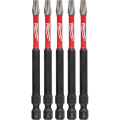 Milwaukee Tool - 1/4" Hex T25 Torx Impact Ready Bit - USA Tool & Supply