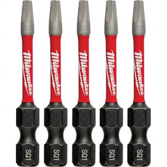 Milwaukee Tool - 1/4" Hex #1 Square Impact Ready Bit - USA Tool & Supply