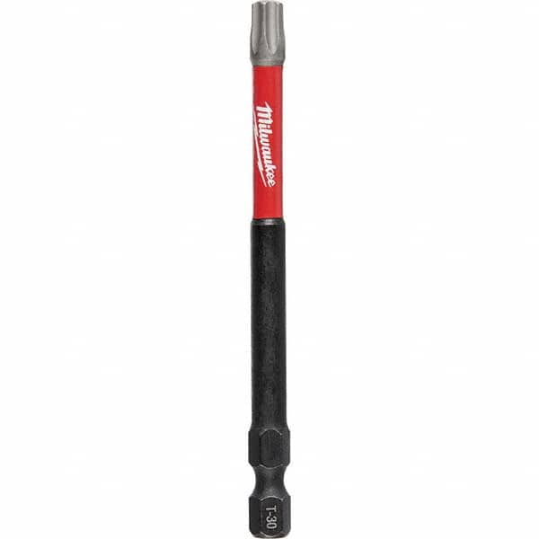 Milwaukee Tool - 1/4" Hex T30 Torx Impact Ready Bit - USA Tool & Supply