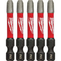 Milwaukee Tool - 1/4" Hex #3 Phillips Impact Ready Bit - USA Tool & Supply