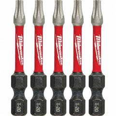 Milwaukee Tool - 1/4" Hex T20 Torx Impact Ready Bit - USA Tool & Supply