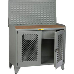 Little Giant - Stationary Workstations Type: Security Workstation Width (Inch): 36 - USA Tool & Supply