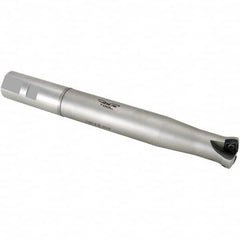 Techniks - Indexable High-Feed End Mills Cutting Diameter (Decimal Inch): 1.25 Maximum Depth of Cut (Decimal Inch): 5.0000 - USA Tool & Supply