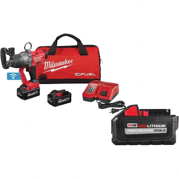 Milwaukee Tool - Cordless Impact Wrenches & Ratchets Voltage: 18.0 Drive Size (Inch): 1 - USA Tool & Supply