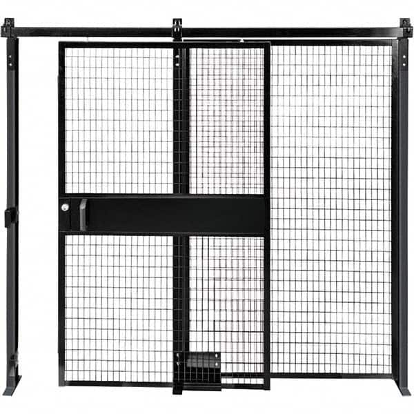 Folding Guard - Temporary Structure Doors Type: Sliding Door Width (Feet): 6 - USA Tool & Supply