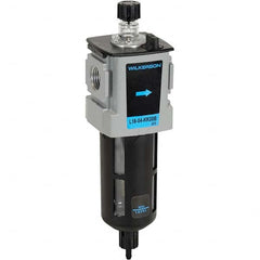 Wilkerson - Lubricators Type: Standard - Modular Port Size NPT: 1/2 - USA Tool & Supply