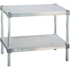 New Age Industrial - Stationary Work Benches, Tables Type: Equipment Stand Top Material: Aluminum - USA Tool & Supply