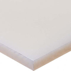 USA Sealing - 4' x 24" x 1" Semi-Clear White Polypropylene Sheet - USA Tool & Supply