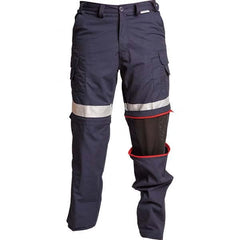 Stanco Safety Products - Navy Polyester & Cotton General Purpose Pants - USA Tool & Supply