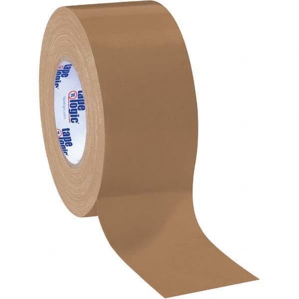 Tape Logic - Pack of (3) 60 Yd Rolls 3" x 10 mil Brown Rubber Duct Tape - USA Tool & Supply