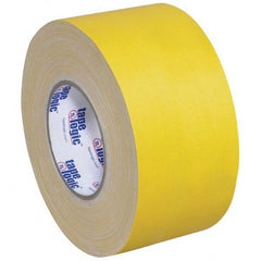 Tape Logic - Pack of (3) 60 Yd Rolls 3" x 11 mil Yellow Rubber Gaffers Tape - USA Tool & Supply