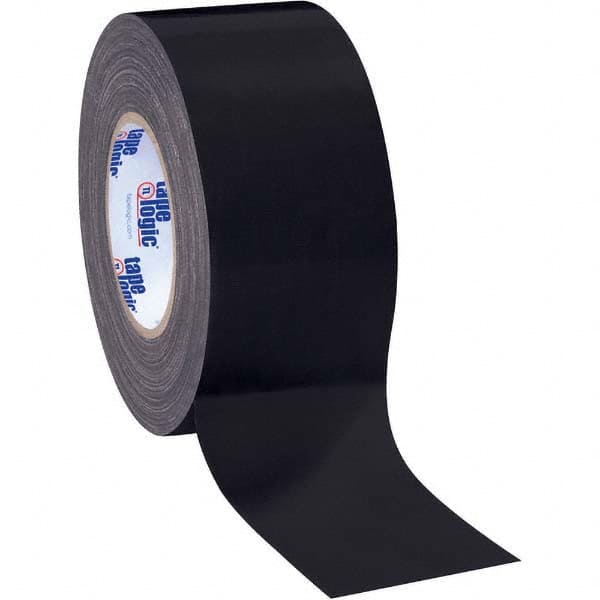 Tape Logic - Pack of (3) 60 Yd Rolls 3" x 10 mil Black Rubber Duct Tape - USA Tool & Supply