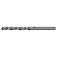 9/64 RHS / RHC HSS 135 Degree Split Point NAS907 Type A General Purpose Extended Length Drill - Bright - Exact Industrial Supply