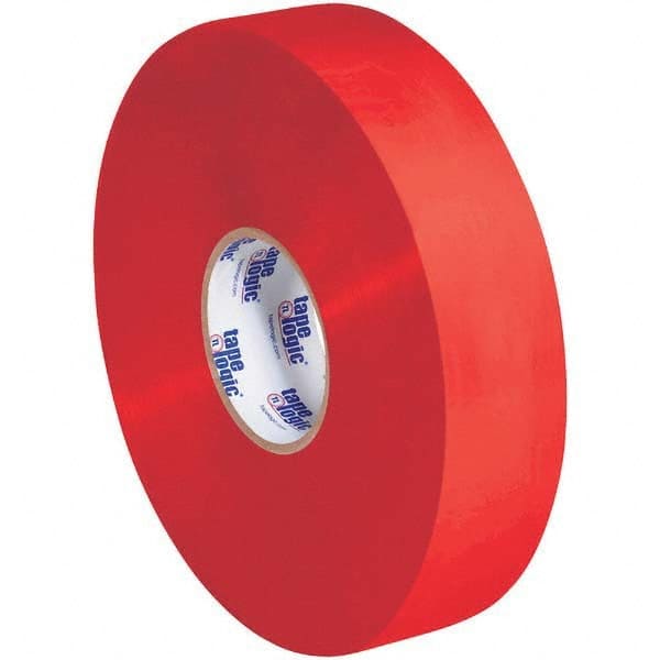 Tape Logic - Pack of (6) 1 Yd Rolls 2" x 1,000 Yd Red Hot Melt Adhesive Packaging Tape - USA Tool & Supply