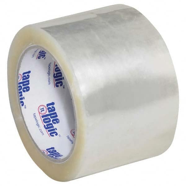 Tape Logic - Pack of (6) 55 Yd Rolls 3" Clear Hot Melt Adhesive Packaging Tape - USA Tool & Supply