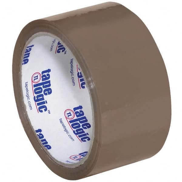 Tape Logic - Pack of (6) 55 Yd Rolls 2" Tan Hot Melt Adhesive Packaging Tape - USA Tool & Supply