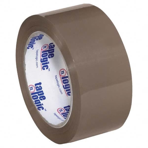 Tape Logic - Pack of (6) 110 Yd Rolls 2" Tan Hot Melt Adhesive Packaging Tape - USA Tool & Supply