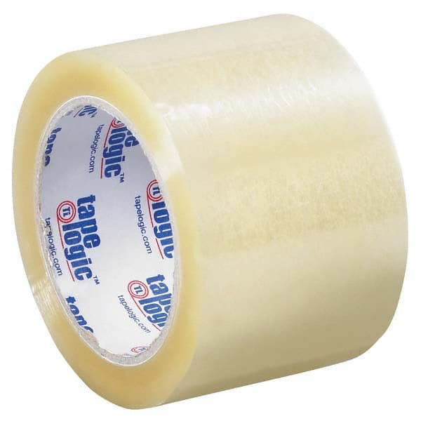Tape Logic - Pack of (6) 110 Yd Rolls 3" Clear Acrylic Adhesive Packaging Tape - USA Tool & Supply