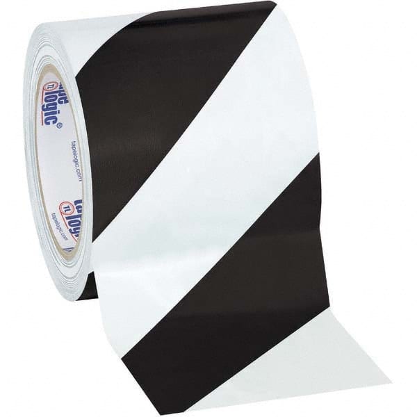 Tape Logic - Pack of (3), 36 Yd Rolls of (4" x 108') Vinyl Floor & Egress Tape - USA Tool & Supply