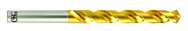 1/4, E HSSE High Performance EX-SUS-GOLD Jobber Drill-TiN - USA Tool & Supply