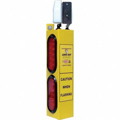 TAPCO - Auxiliary Lights Type: Forklift Warning Light Voltage: 110 VAC to 24VDC - USA Tool & Supply