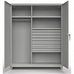 Strong Hold - Storage Cabinets Type: Wardrobe Width (Inch): 60 - USA Tool & Supply