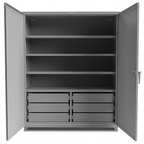 Strong Hold - Storage Cabinets Type: Heavy Duty Width (Inch): 60 - USA Tool & Supply