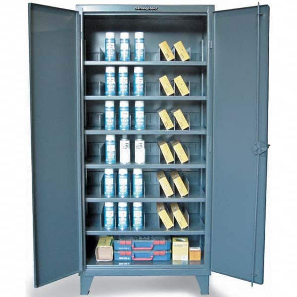 Strong Hold - Storage Cabinets Type: Bin Width (Inch): 72 - USA Tool & Supply