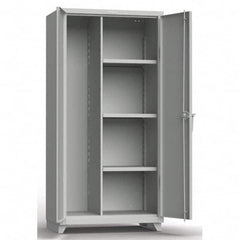 Strong Hold - Storage Cabinets Type: Heavy Duty Janitorial Width (Inch): 60 - USA Tool & Supply